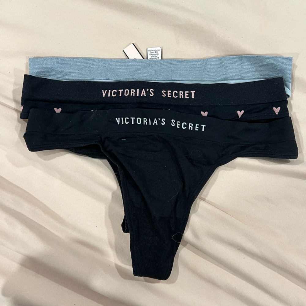 3 brand new XL Victoria secret thongs